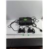 Image 1 : Original Xbox w/ Controllers & Cables - As Is