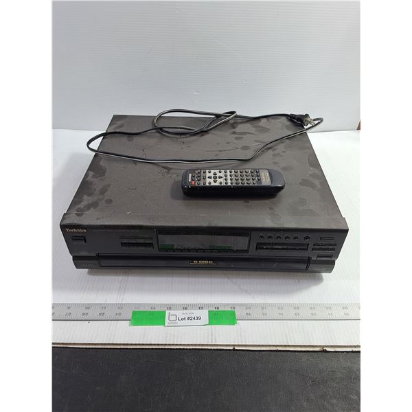Technics Compact Disc Changer -Tested