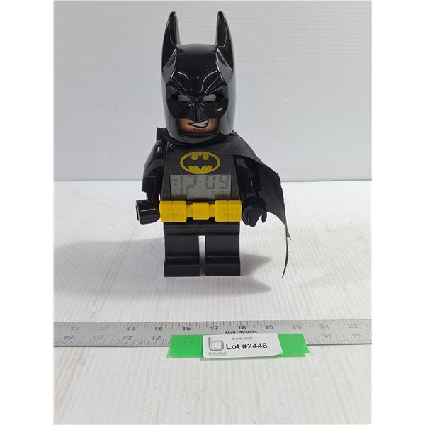 Lego Batman Digital Alarm Clock w/ Articulating Limbs - As Is