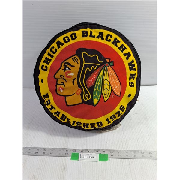 NHL Chicago Blackhawks Round Pillow