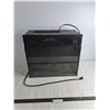 Image 1 : Electric In-Wall Fireplace - Tested - 19x17x8", Pickup Only
