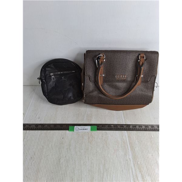 Louis Vuitton Bag & Guess Los Angeles Purse, Cannot Authenticate