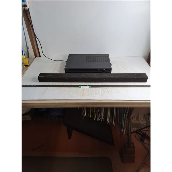 Sony DVD Receiver (Tested) & Samsung Sound Bar (No Power Cord)