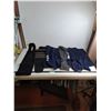 Image 1 : (2) Adjustable Back Braces & (3) Sweatpants (Medium, XL, & Large)