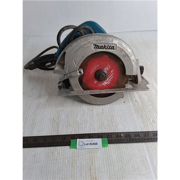 Makita Circular Saw, 15 Amps, Tested and Works, Pickup Preferred