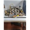 Image 1 : Electrical Sockets, Spare Parts, & Storage Bin - Cannot Ship