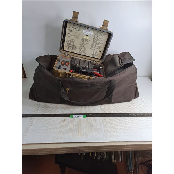 Subsite 75T Transmitter w/Duffel Bag - No Power Detected - As Is