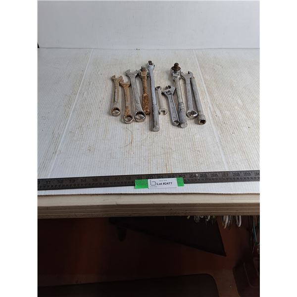 Assorted Wrenches & Sockets