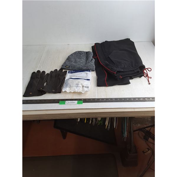 Faux Leather Gloves, Toque, Anti-Embolism Stockings,