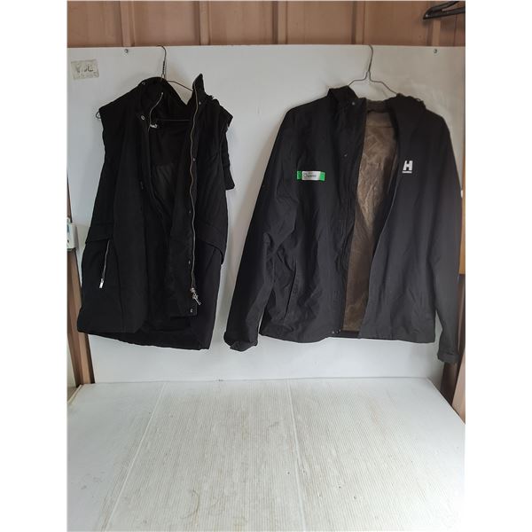 *Helly Hansen Shell Jacket - Size L - & Tribal Insulated Vest - Size XL