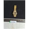 Image 1 : Faux Gold & Diamond Encrusted Watch - Functional -