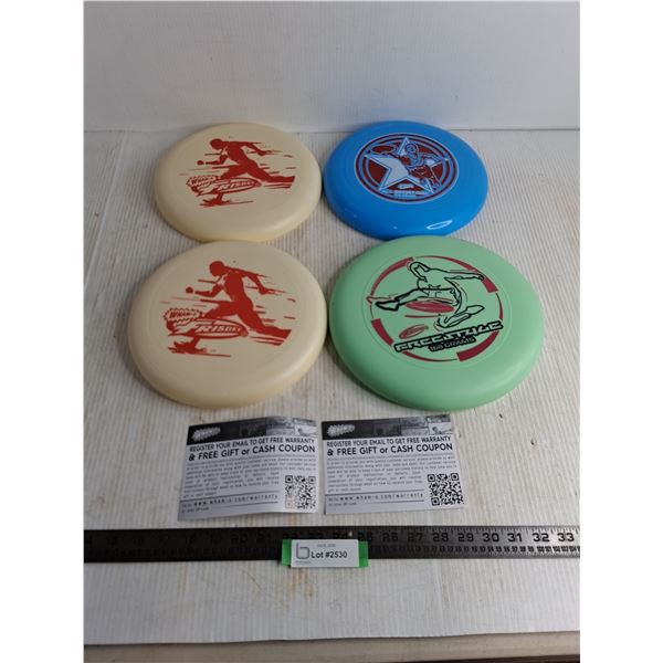 (4) Frisbees, Coupons