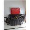 Image 1 : Laguna Waterfall & Filter Pump - Untested, As is, Tuff Storage Bin - Damaged - Cannot Ship