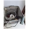 Image 3 : Laguna Waterfall & Filter Pump - Untested, As is, Tuff Storage Bin - Damaged - Cannot Ship