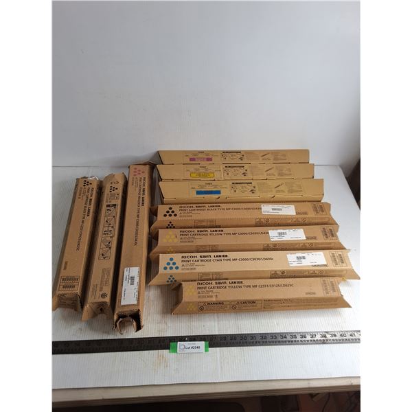 (10) Assorted Toner Cartridges (7 are Sealed)