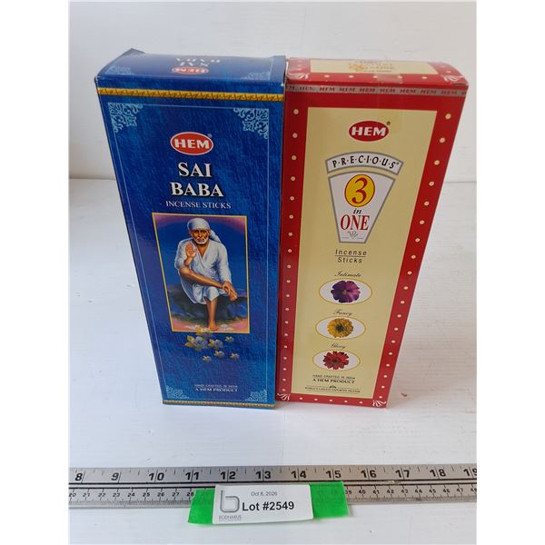 240 Stick of incense New Sealed Sai Baba and Precious