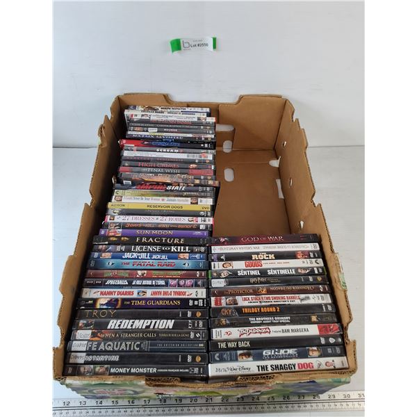 (52) DVD Movies