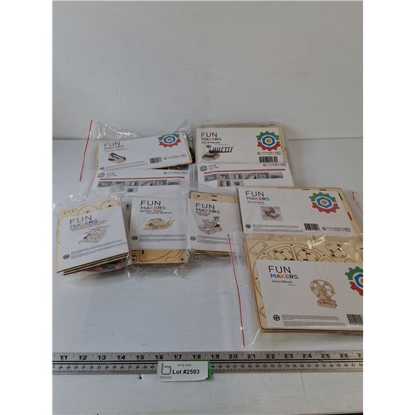 (9) New Minimakers STEM Building Toys