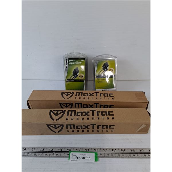 Max Trac Suspension (Appears New in Box), Vehicle Wiring Kits