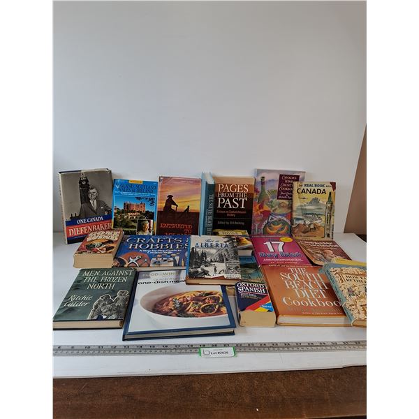 Assorted Books - Cookbooks, Fiction, Etc