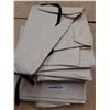 Image 3 : (3) Tan Color Tarps w/Nylon Handles (1-Large, 2-Small) - Exact Measurements Unknown, PU Preferred