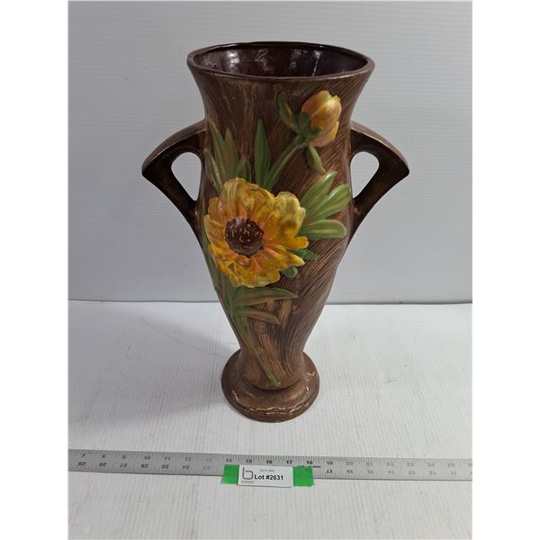Vintage Outdoor Decorative Vase Plant Pot, Cracked - As Is
