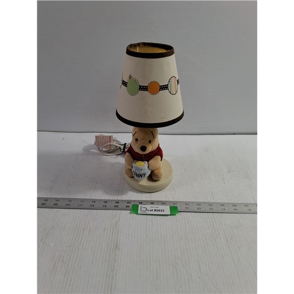 Winnie The Pooh Electric Lamp - Bulb Non-Functional