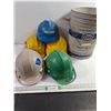 Image 1 : (5) Hard Hats - (1) Bucket - As Is, Pickup Only