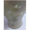 Image 5 : (3) Painted Glass Vases - As Is
