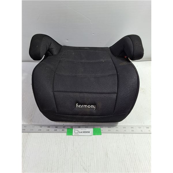 Harmony Child Car Booster Seat 14x7.5x14.5"
