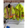 Image 1 : (2) High Visibility Jackets - Size XL - As Is