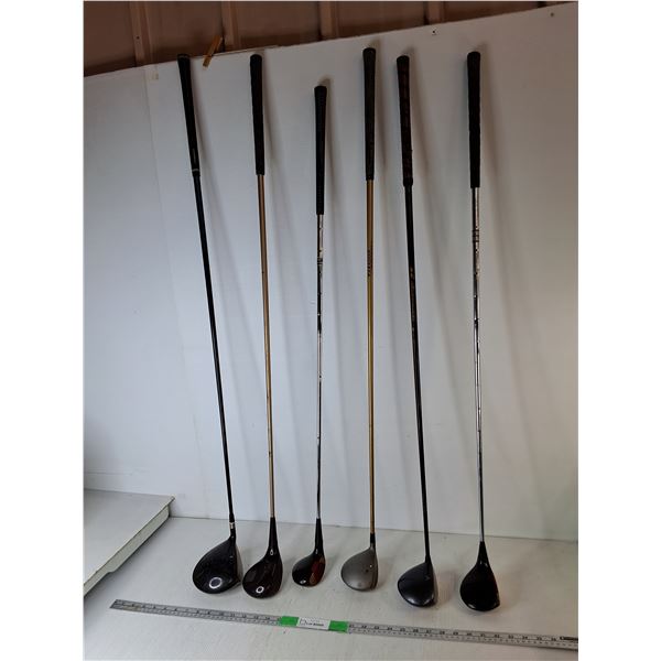 (6) Golf Clubs up to 48"- Can't Ship