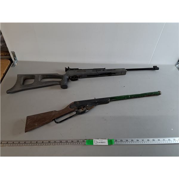 (2) Air/Pellet Rifles- As Is