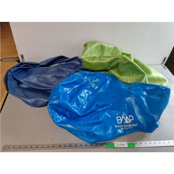 (3) Inflatable Fitness Balls