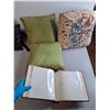 Image 2 : Adult L/XL PFD, (3) Throw Pillows & Photo Album
