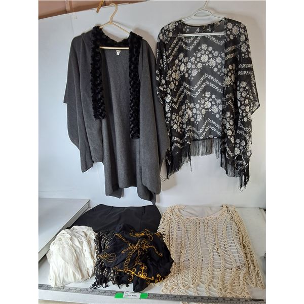 Women's Shirts/Dress-L/XL, Dress Scarves, Skirt-13/14