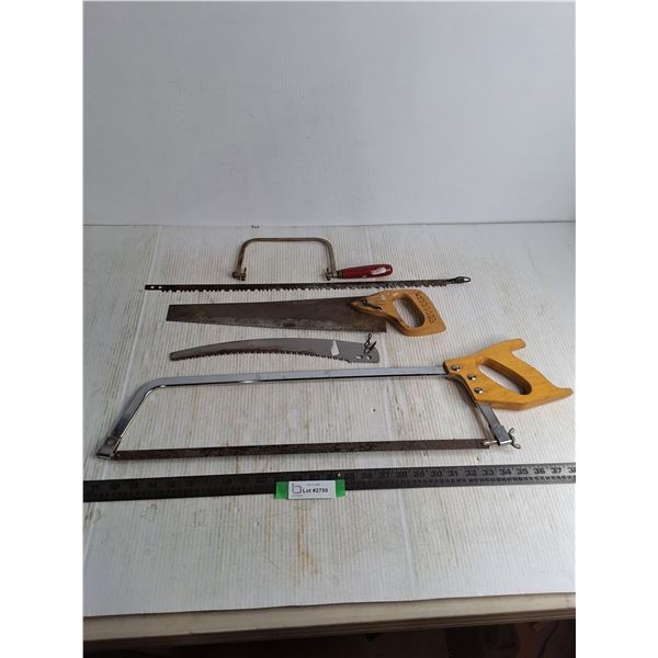 Assorted Saws & Saw Blades - Longest Blade 24"