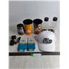 Image 1 : Assorted Drinkware, Bottle Cozies, Charger Blocks, CF Forklift Ball Cap