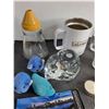 Image 2 : Votive Candles, Drinkware, Magnets, Stickers, Squeegee, Glass Server Plate, Misc.