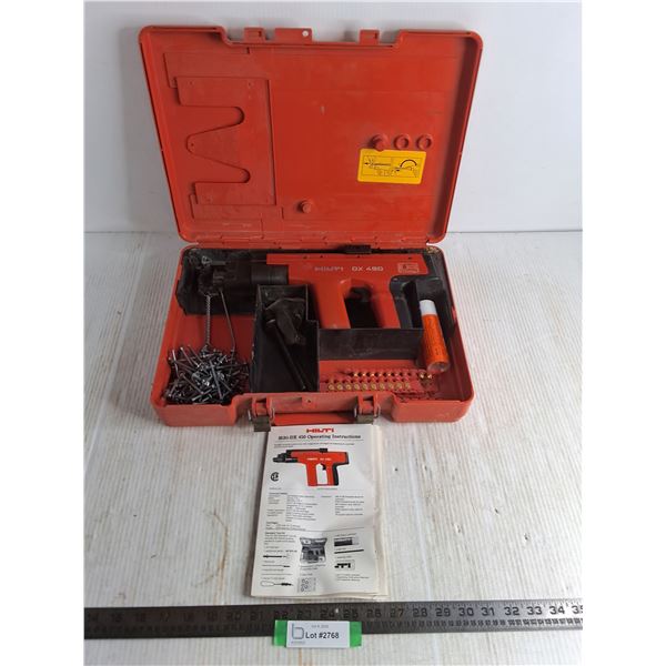 Hilti DX 450 Gun Kit w/Hardware