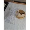 Image 2 : (5) Picture Frames - Largest 16" x 13", Glass Angel Ornament