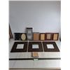 Image 1 : Assorted Picture Frames, Set of 3 12" x 12" Wall Mirrors