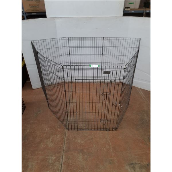 * "Unleashed" Metal Wire Pet Pen - 16x3' Adjustable - Pickup Preferred