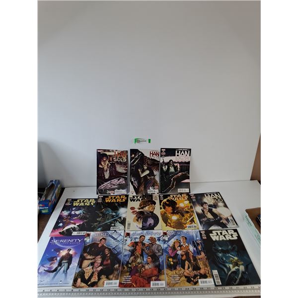 (13) Comic Books, Firefly Serenity, Star Wars, Han Solo