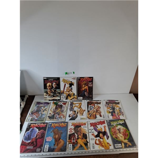 (24) Assorted Vertigo DC Comics Codename: Knockout Comics