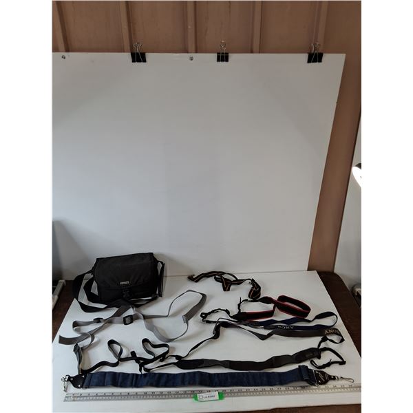 (8) Camera Straps, (1) Camera Carry Bag
