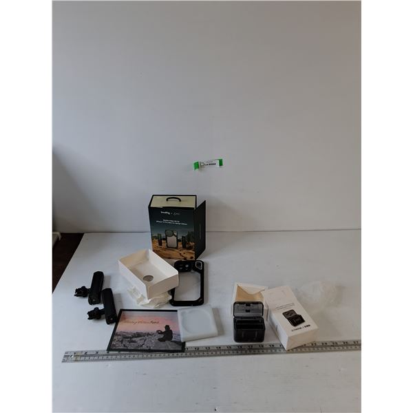 SmallRig Mobile Video Kit for iPhone 15, Cynova Charging Case and Power Bank Untested As-Is