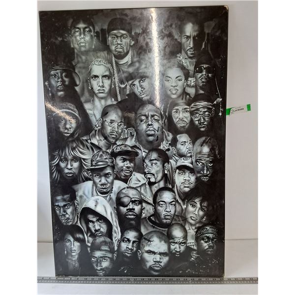 *Various Rap Artists Picture, 24" x 36" No Shipping