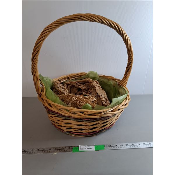 Wicker Basket 20" Tall- Can't Ship