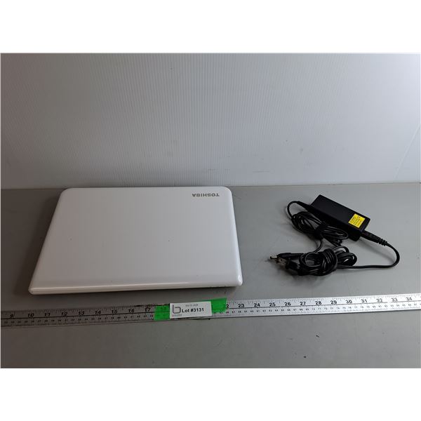 Toshiba 13.75" Laptop & Charger- As Is